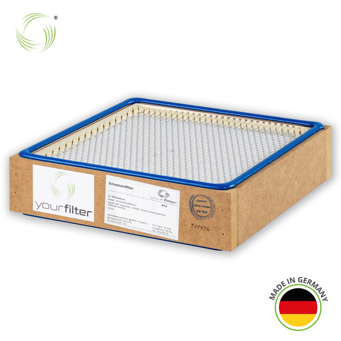 Airborne particle filter, HEPA H14, suitable for ENGMAR Atmoflow