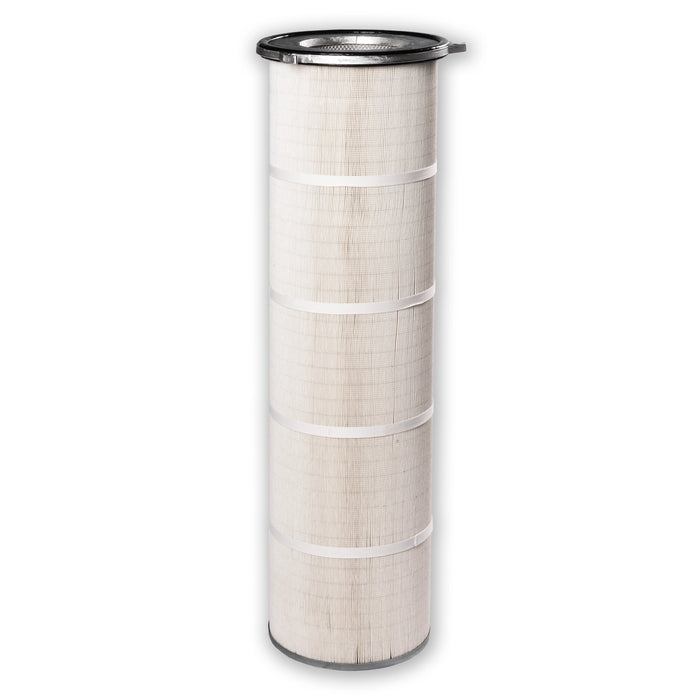 Filter cartridge, 325 x 1200 mm, Polyester / Cellulose, 3-bracket aluminum flange, suitable for NOVUS AIGNER ESTA PIONIER