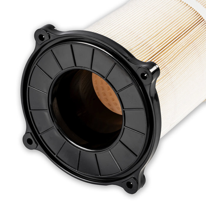 Filterpatrone, 185 x 1370 mm, Cellulose / Polyestervlies flammhemmend, passend für DANTHERM DISA NEDERMAN