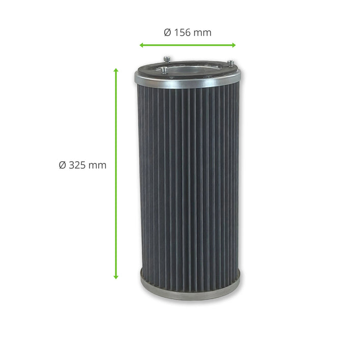 Filter cartridge PTFE, activated carbon, antistatic suitable for Abicor Binzel FES-200 (W3)