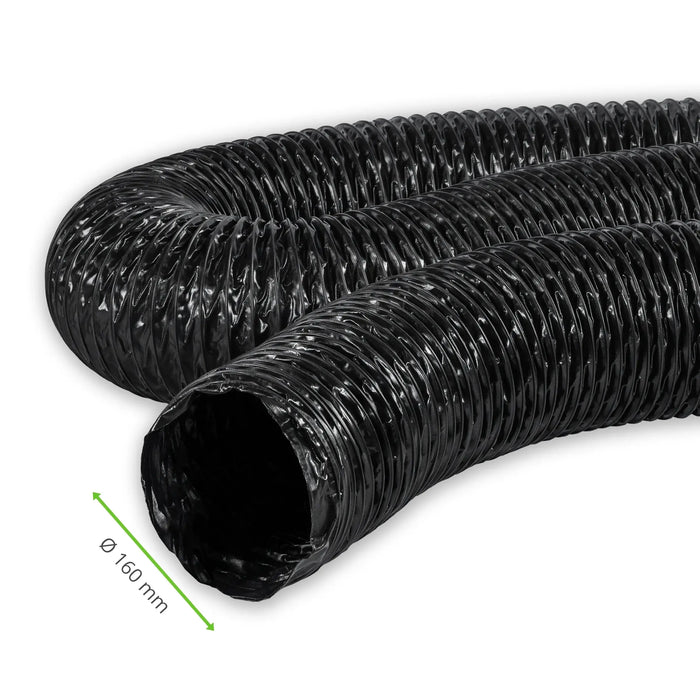 Tubo di aspirazione e pressione per impianti di aspirazione NW 160 mm