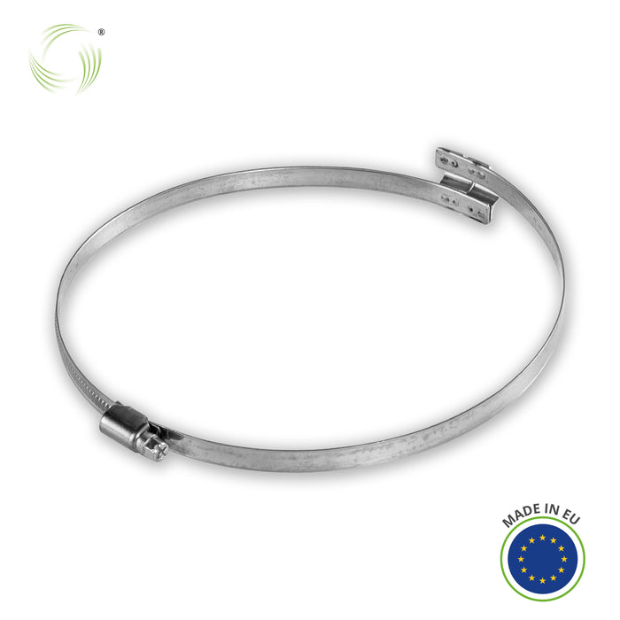 Fascetta stringitubo per tubo di aspirazione e pressione NW 155-175 mm