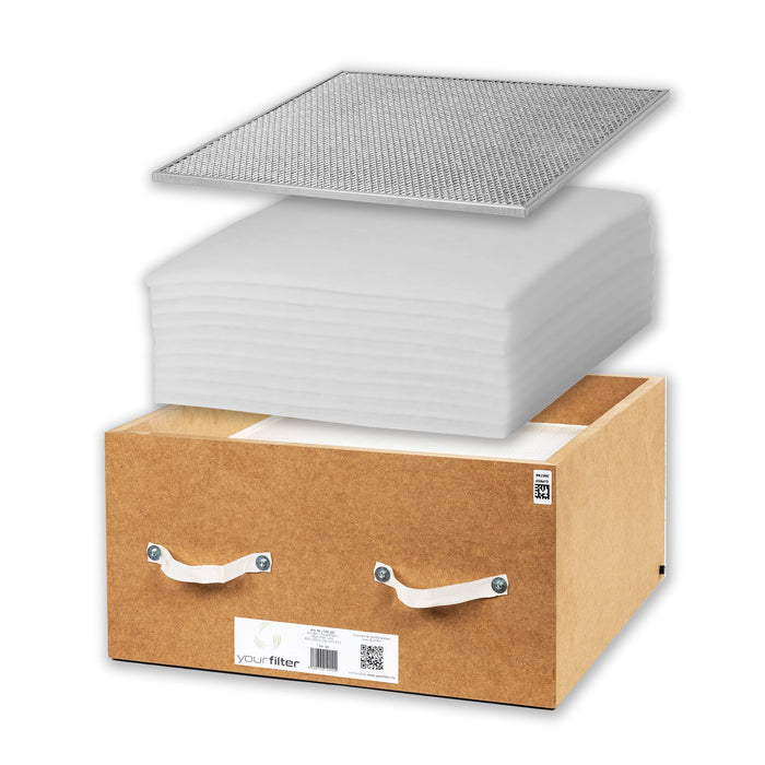 Filter set compatible with KEMPER ProfiMaster including aluminum pre-filter