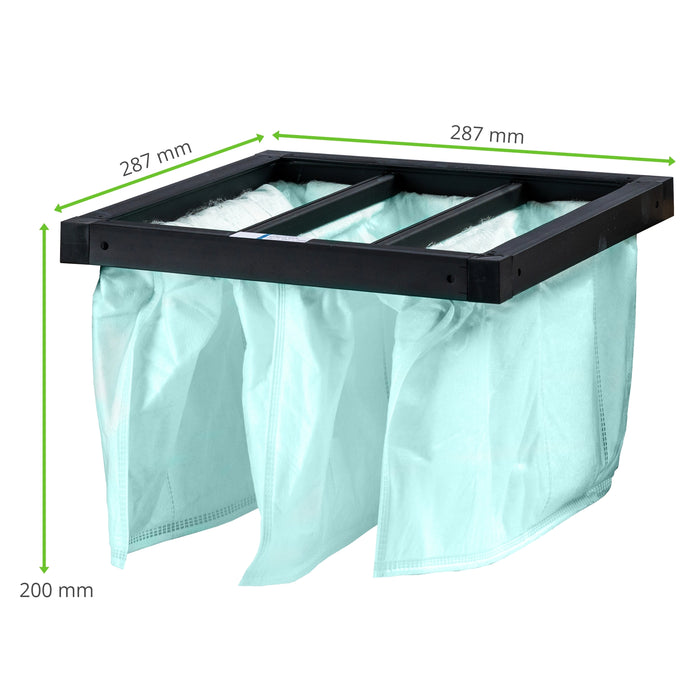 Filtro a tasca compatibile con TBH FP 150